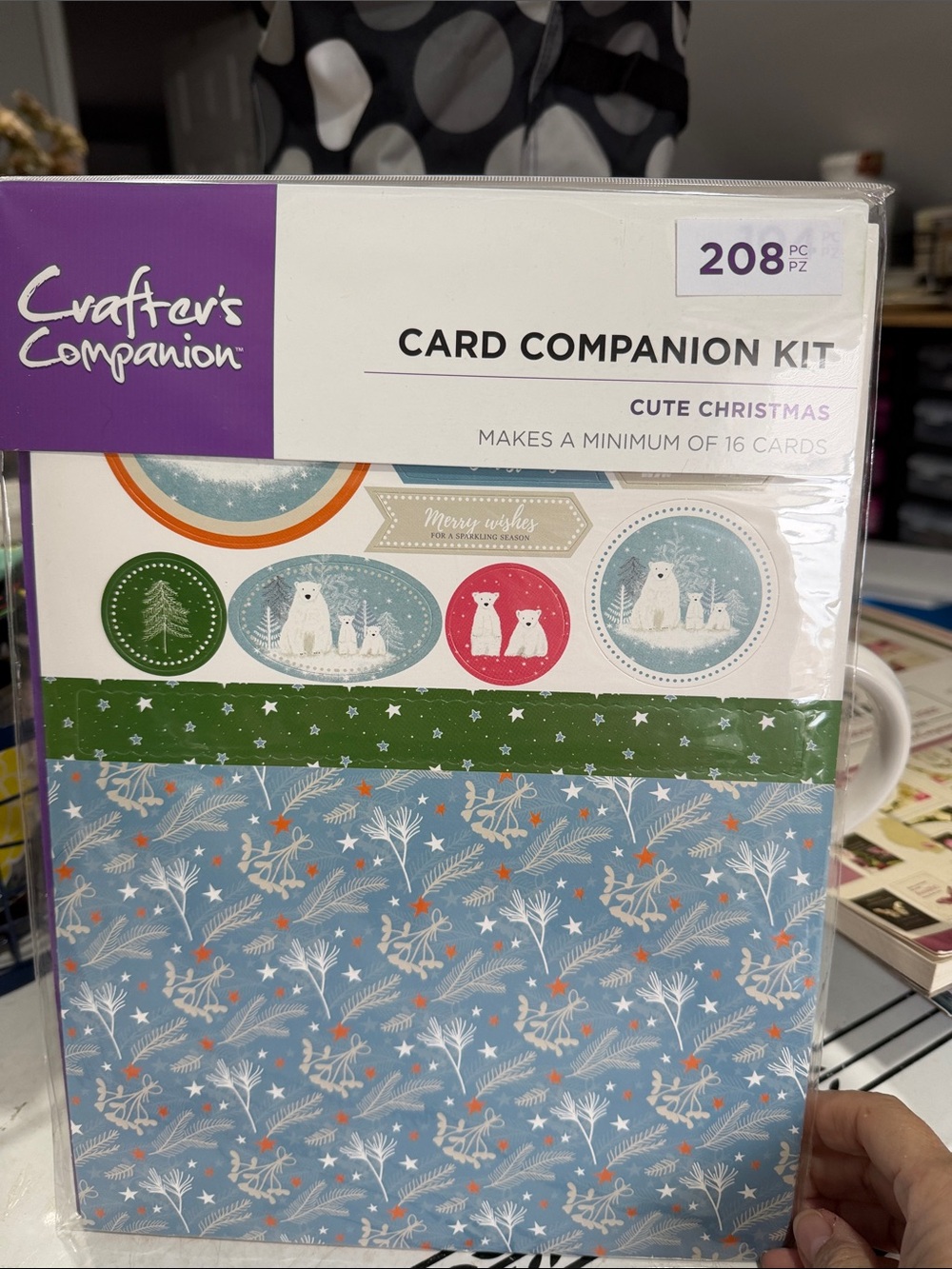 Crafters Companion Cute Christmas Card Companion Kit
